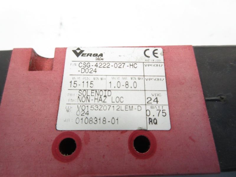 VERSA CSG-4222-027-HC-D024 24VDC UNMP