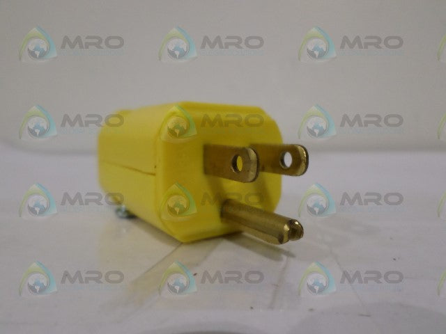 PASS & SEYMOUR PS5965-YCC20 STRAIGHT PLUG *NEW NO BOX*