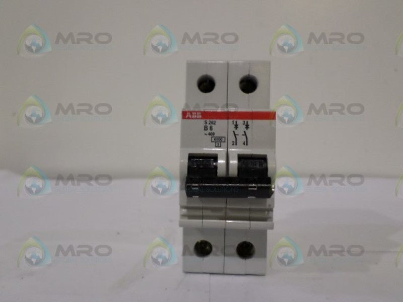 ABB S262-B6 CIRCUIT BREAKER 6A *NEW NO BOX*
