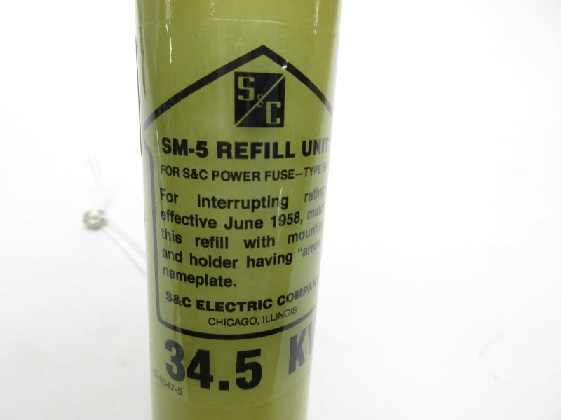 S&C ELECTRIC SM-5 34.5KV 250EA NSNP