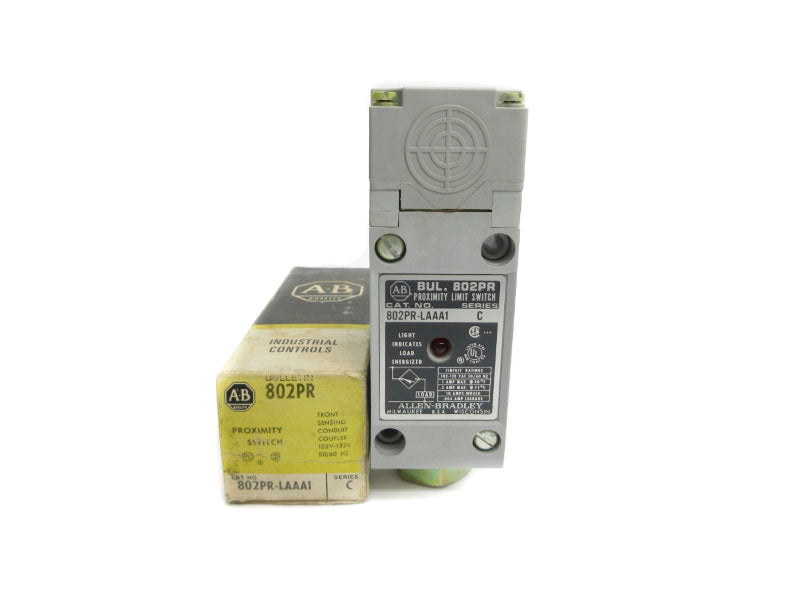 ALLEN BRADLEY 802PR-LAAA1 SER. C 102-132VAC 10A (BK/YL) NSMP