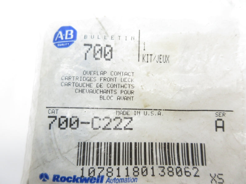 ALLEN BRADLEY 700-C22Z SER. A NSMP
