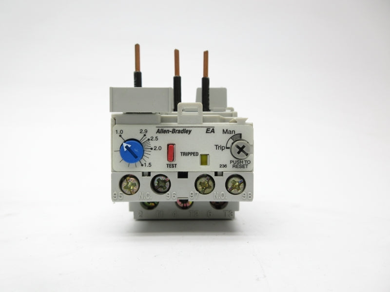 ALLEN BRADLEY 193-EA1DB SER. A 1.0-2.9A (BR/WH) NSMP