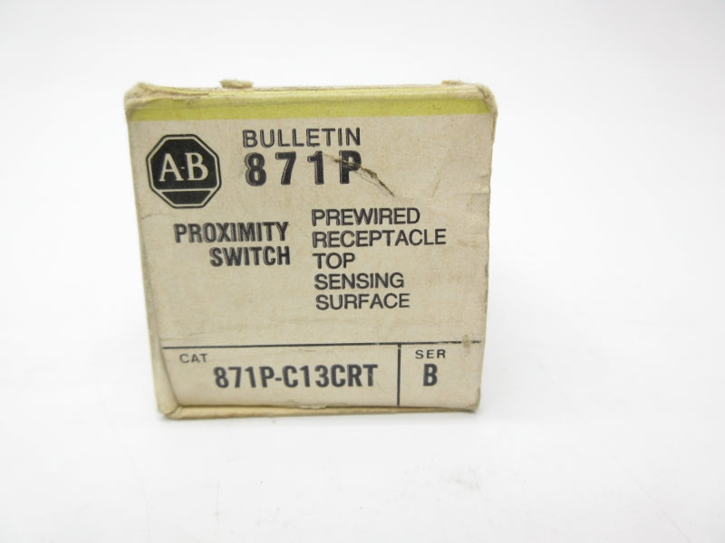ALLEN BRADLEY 871P-C13CRT SER. B 40-132VAC 2.5A (BK/YL) NSMP