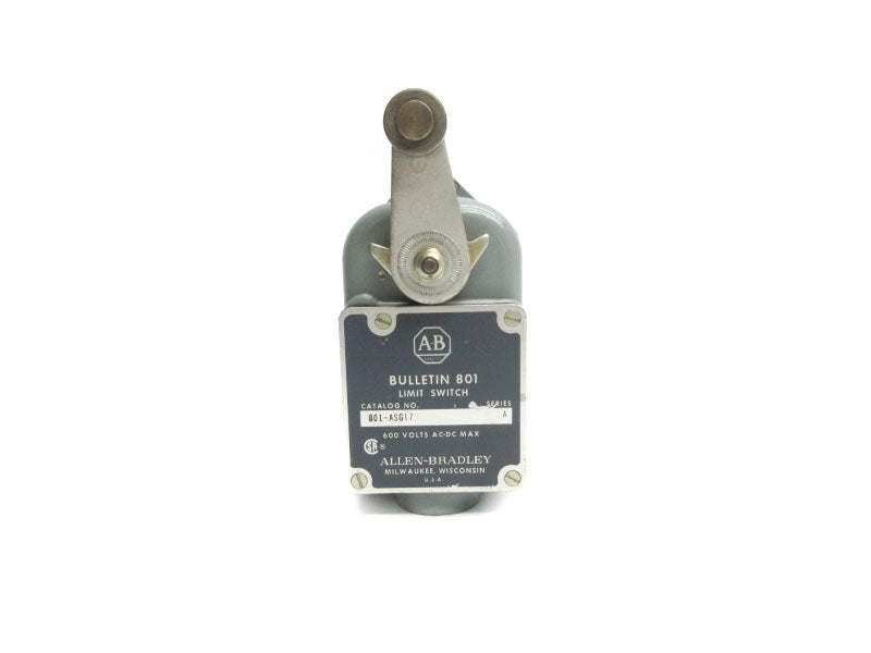 ALLEN BRADLEY 801-ASG17 SER. A 600VAC-DC NSNP