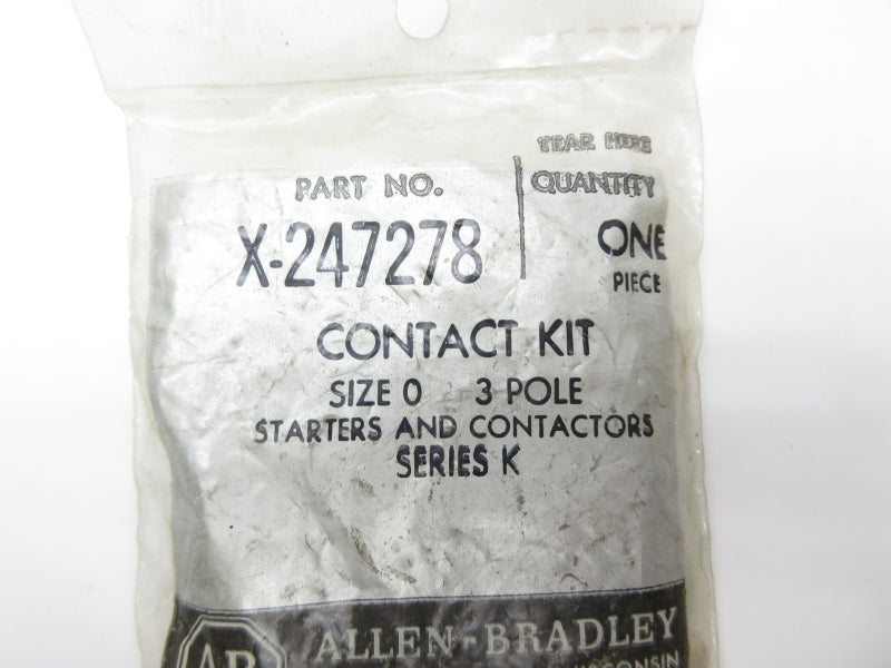 ALLEN BRADLEY X-247278 SER. K NSMP