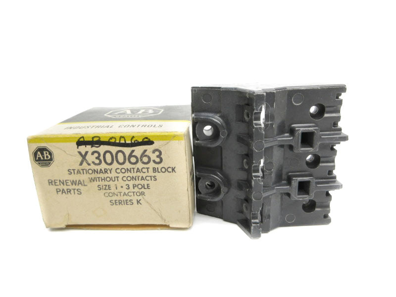 ALLEN BRADLEY X300663 SER. K (BK/YL) NSMP
