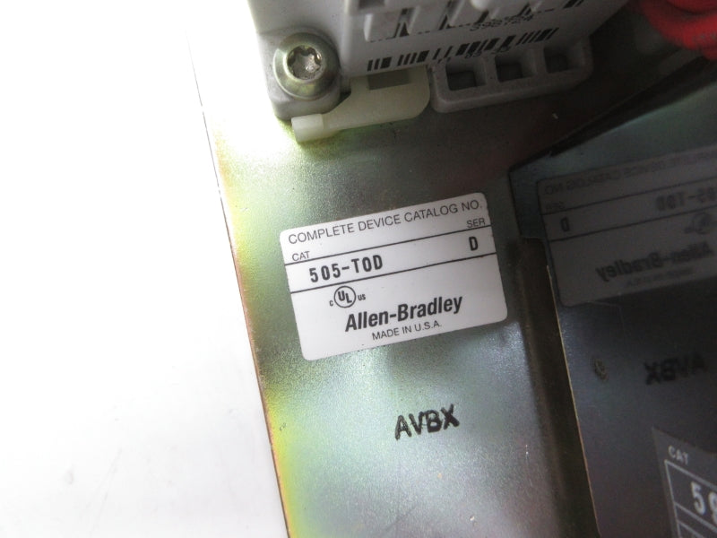 ALLEN BRADLEY 505-TOD SER. D 110/120V NSNP