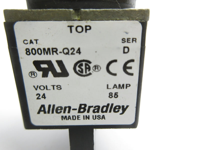 ALLEN BRADLEY 800MR-Q24R SER. D 24V NSNP