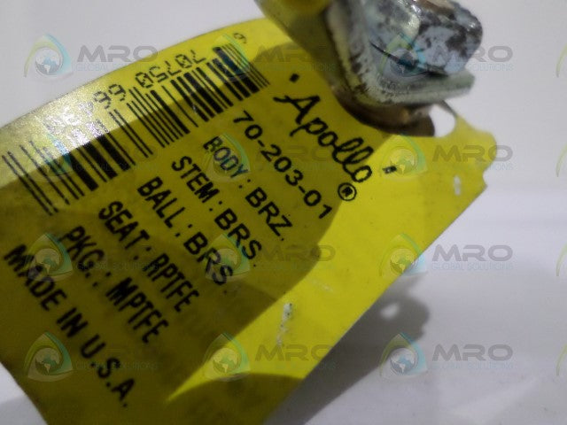 APOLLO 70-203-01 BRONZE BALL VALVE *NEW NO BOX*