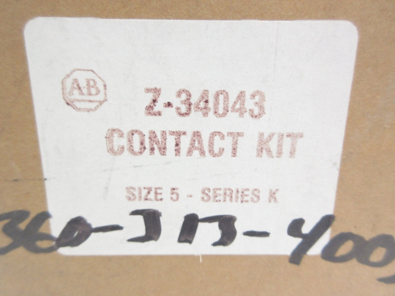 ALLEN BRADLEY Z-34043 SER. K (BR/WH) NSMP