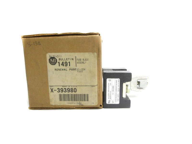 ALLEN BRADLEY X-393980 61-100A (BR/WH) NSMP