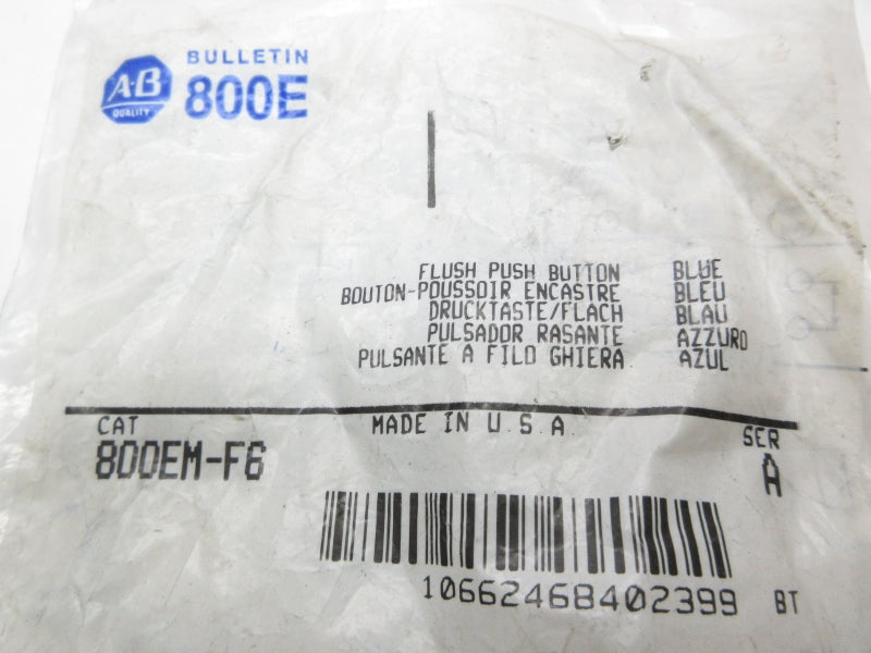ALLEN BRADLEY 800EM-F6 SER. A NSMP