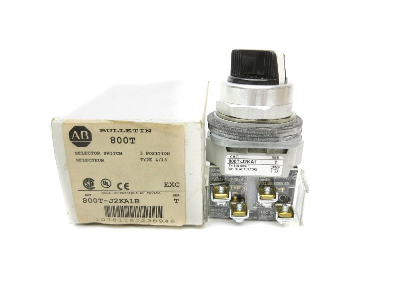 ALLEN BRADLEY 800T-J2KA1B SER. T (WH) NSMP