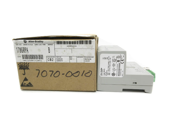 ALLEN BRADLEY 1786-RPA SER. B 24VDC 7A NSMP