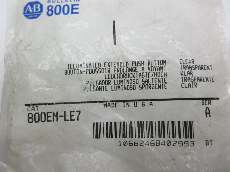 ALLEN BRADLEY 800EM-LE7 SER. A NSMP