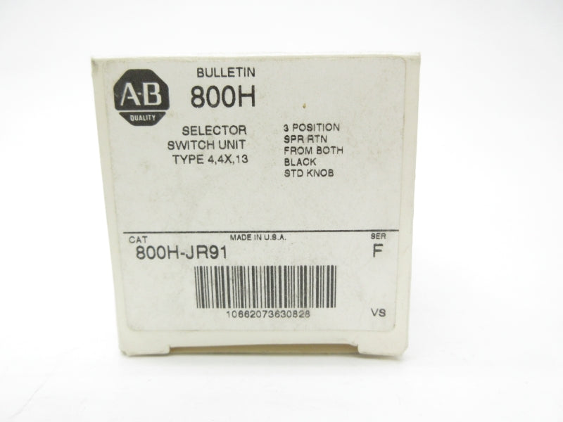 ALLEN BRADLEY 800H-JR91 SER. F (GY/BL) NSMP