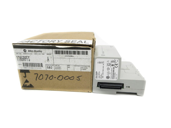 ALLEN BRADLEY 1786-RPFS SER. A 5VDC 3A NSMP
