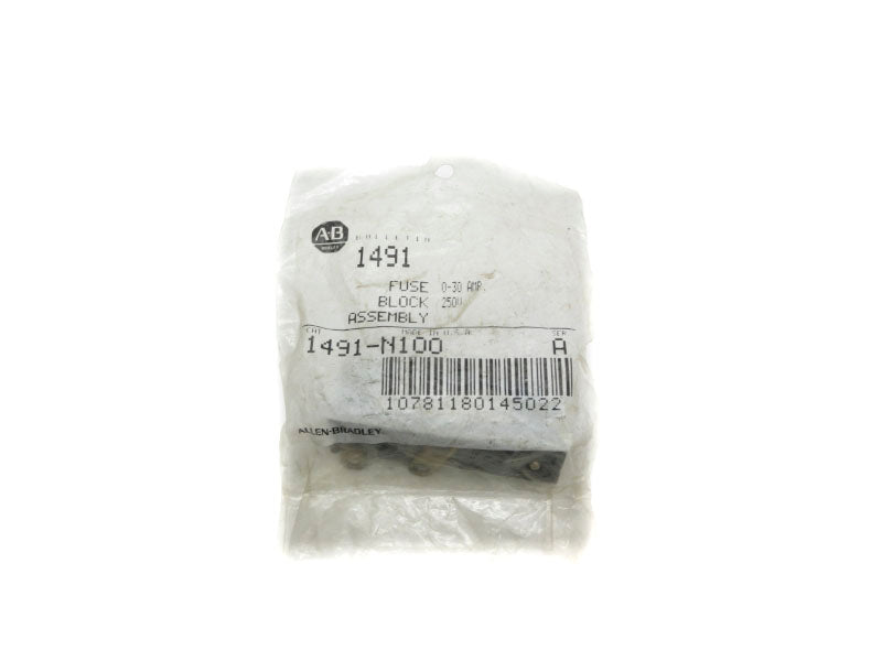 ALLEN BRADLEY 1491-N100 SER. A 250V 0-30A NSMP