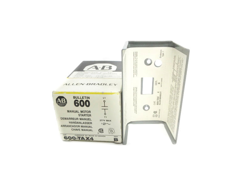ALLEN BRADLEY 600-TAX4 SER. B 277V (BK/YL) NSMP