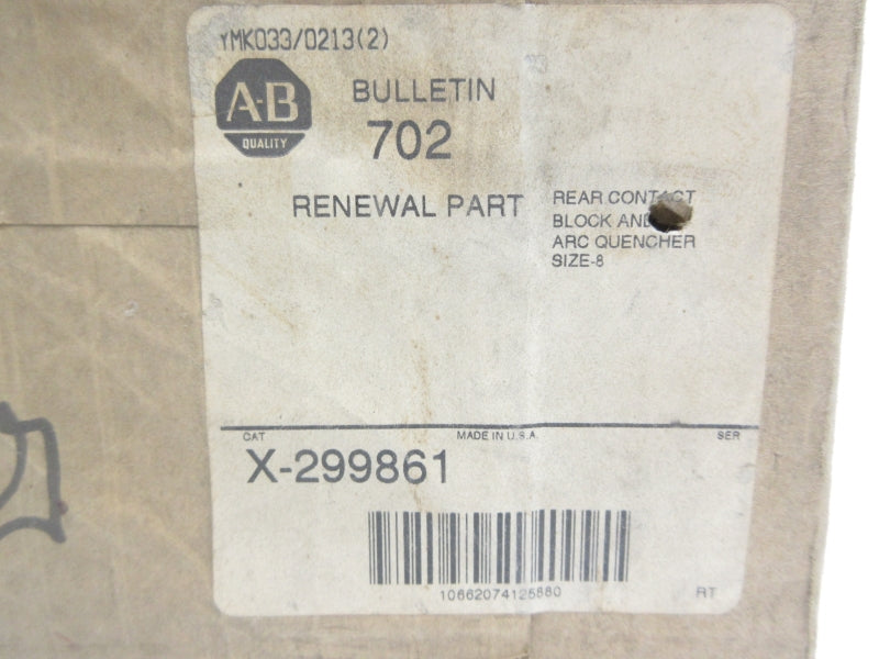 ALLEN BRADLEY X-299861 (BR/WH) NSMP