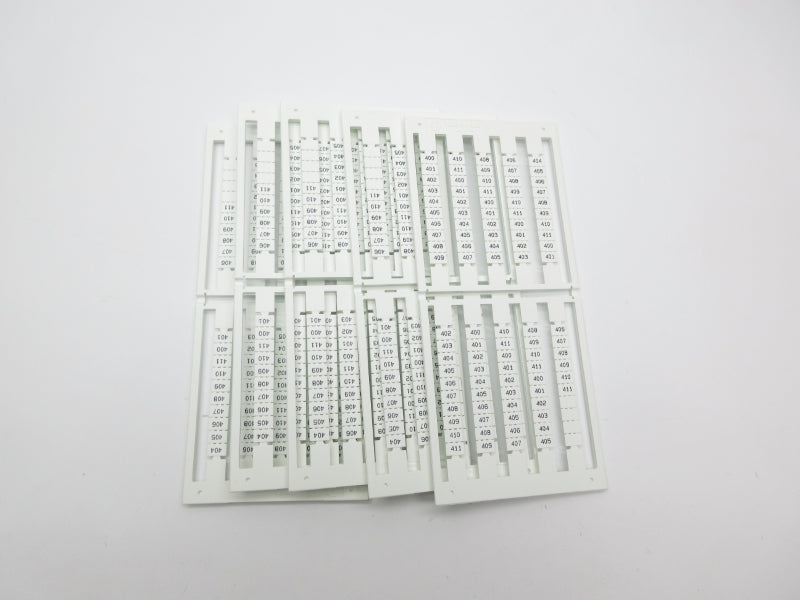 ALLEN BRADLEY 1492-SM6X9V400-411 SER. B (PKG OF 5) (WH) NSMP