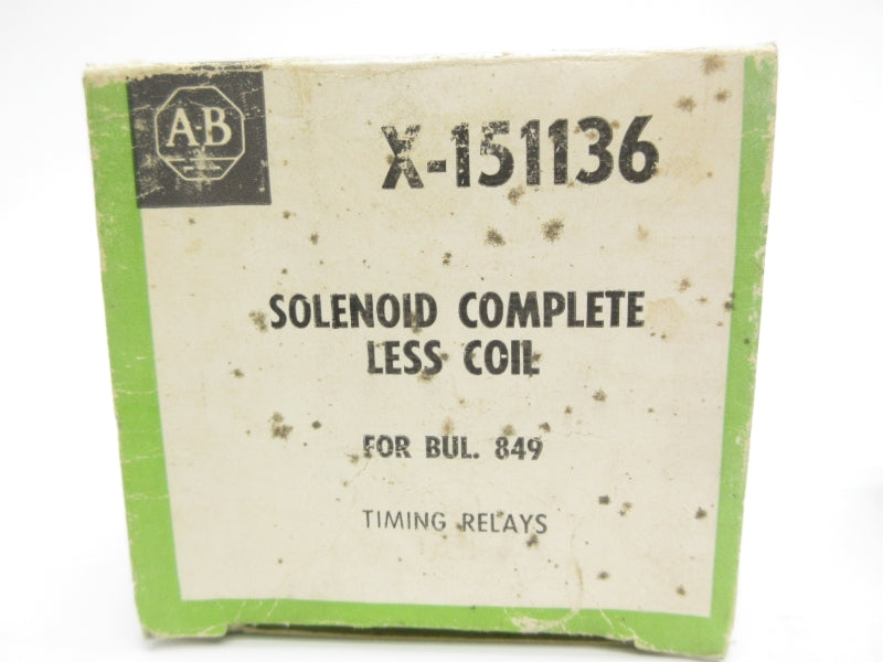 ALLEN BRADLEY X-151136 (BK/GR) NSMP