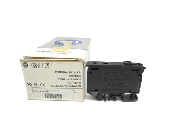 ALLEN BRADLEY 1492-WFB10 SER. A 800V (PKG OF 10) (GY/BL) NSMP