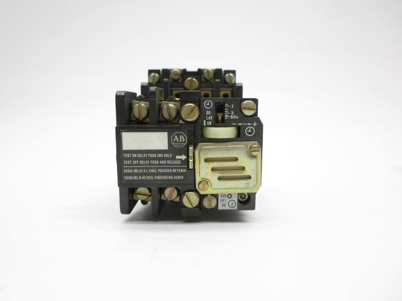 ALLEN BRADLEY 700-NPTA2 SER. C 220/240V 60A .1-60S (BK/YL) NSMP