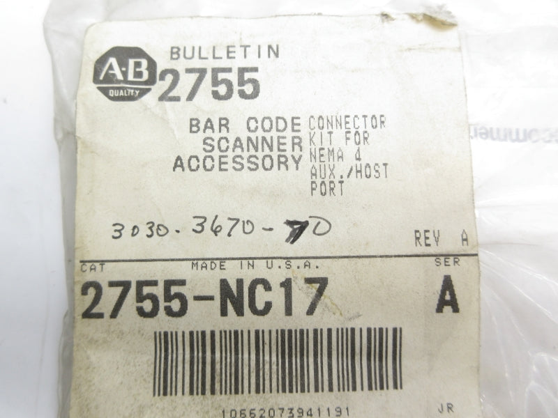 ALLEN BRADLEY 2755-NC17 SER. A NSMP