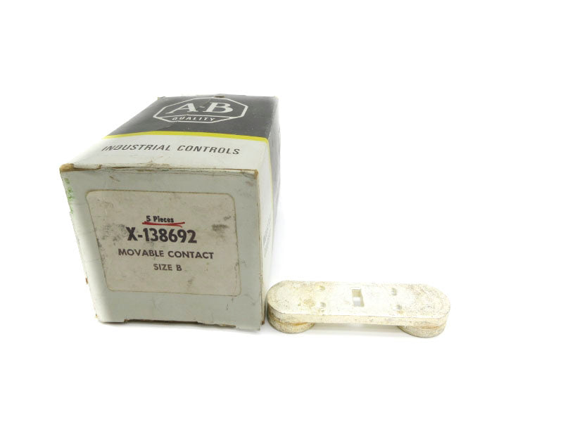 ALLEN BRADLEY X-138692 (PKG OF 5) (BK/YL) NSMP