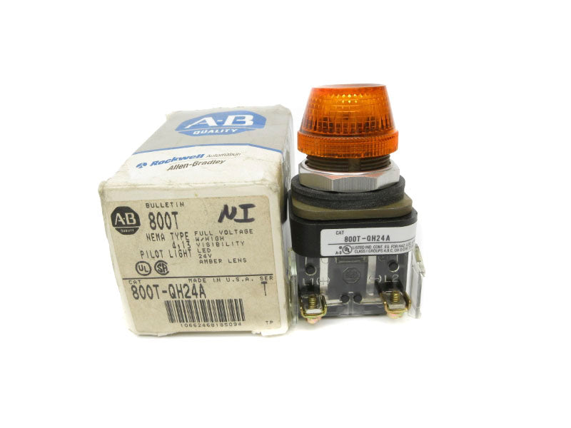 ALLEN BRADLEY 800T-QH24A SER. T 24V (GY/BL) NSMP