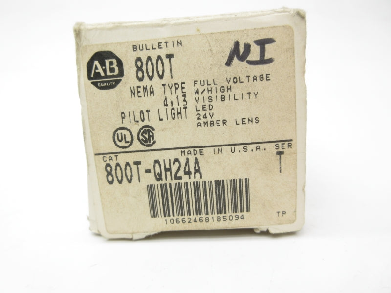 ALLEN BRADLEY 800T-QH24A SER. T 24V (GY/BL) NSMP