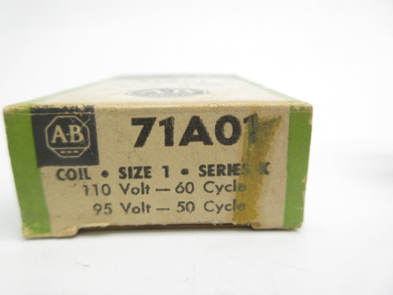 ALLEN BRADLEY 71A01 SER. K 95/110V (BK/GR) NSMP