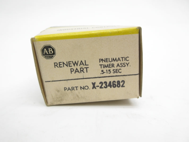 ALLEN BRADLEY X-234682 .5-15S (BK/YL) NSMP