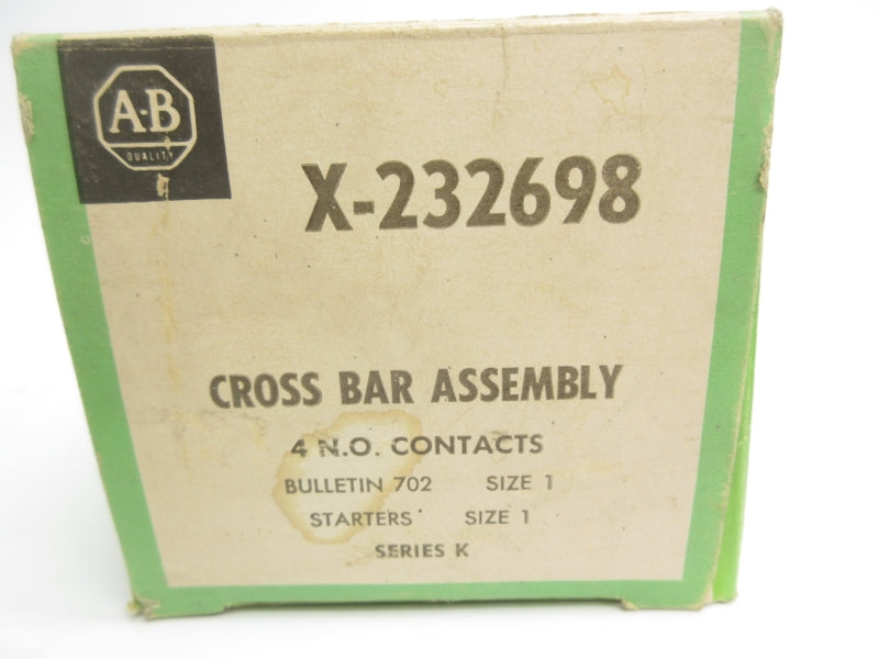 ALLEN BRADLEY X-232698 (BK/GR) NSMP