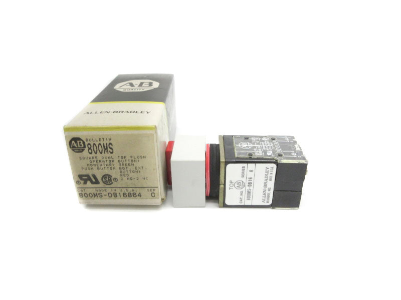 ALLEN BRADLEY 800MS-DB16B64 SER. C (BK/YL) NSMP