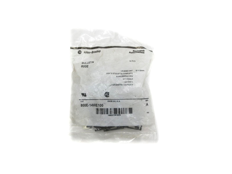 ALLEN BRADLEY 800E-14WE100 SER. A (PKG OF 10) NSMP