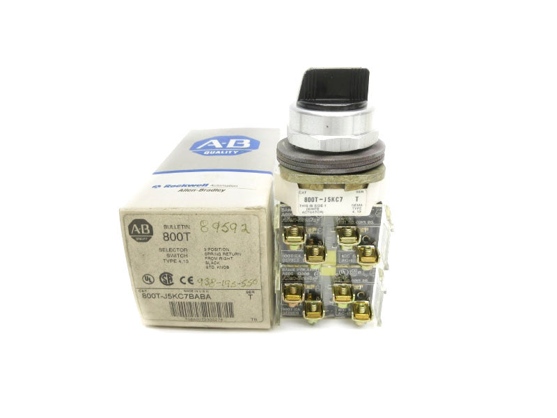 ALLEN BRADLEY 800T-J5KC7BABA SER. T (GY/BL) NSMP