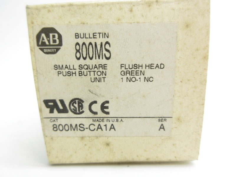 ALLEN BRADLEY 800MS-CA1A SER. A (WH) NSMP