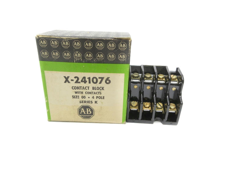 ALLEN BRADLEY X-241076 SER. K (BK/GR) NSMP