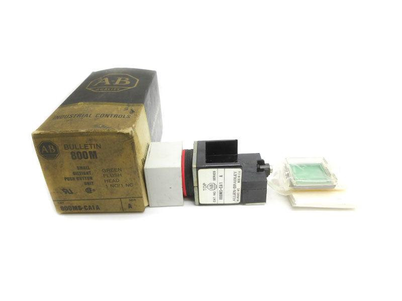 ALLEN BRADLEY 800MS-CA1A SER. A (BK/YL) NSMP