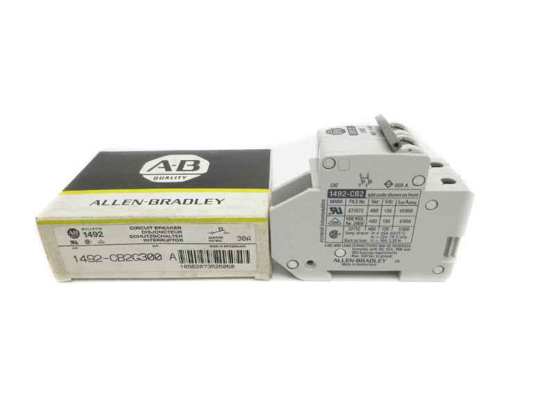 ALLEN BRADLEY 1492-CB2G300 SER. A 480VAC 30A (BL/YL) NSMP