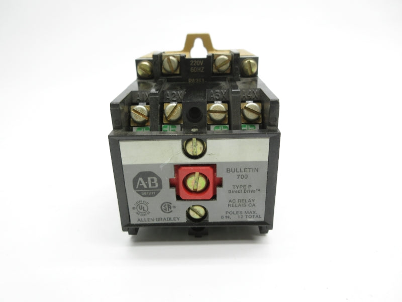 ALLEN BRADLEY 700-P400A22 SER. B 220V 10A NSNP