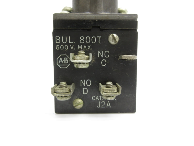 ALLEN BRADLEY 800T-J2A 600V NSNP