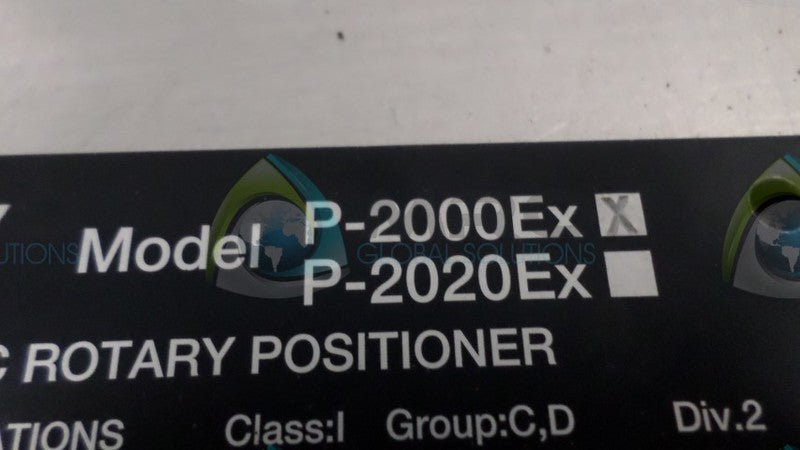 PMV P-2000EX ELECTRO PNEUMATIC ROTATRY POSITIONIER *USED*