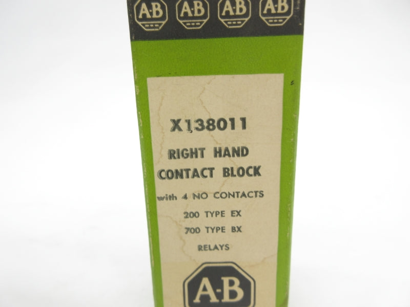 ALLEN BRADLEY X-138011 (BK/GR) NSMP