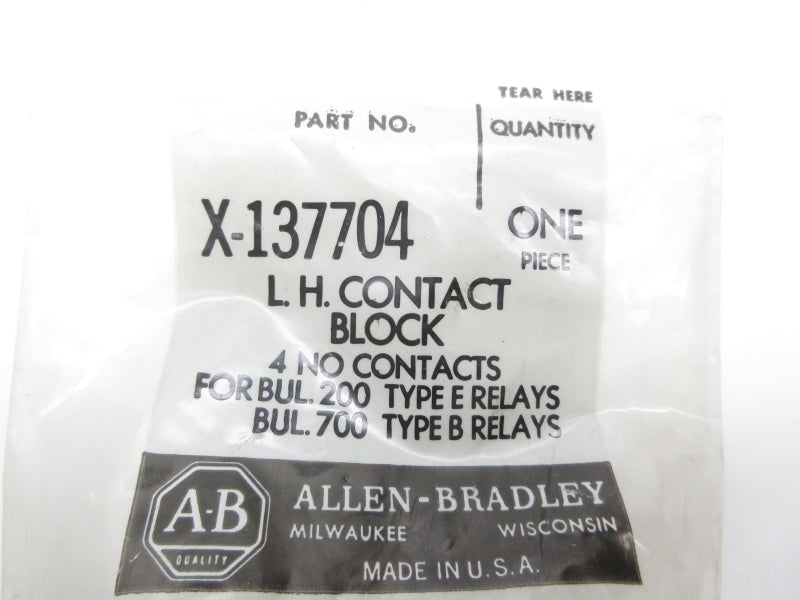 ALLEN BRADLEY X-137704 NSMP