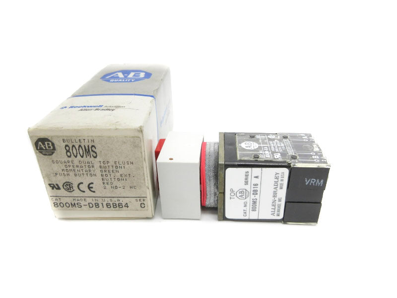ALLEN BRADLEY 800MS-DB16B64 SER. C (GY/BL) NSMP