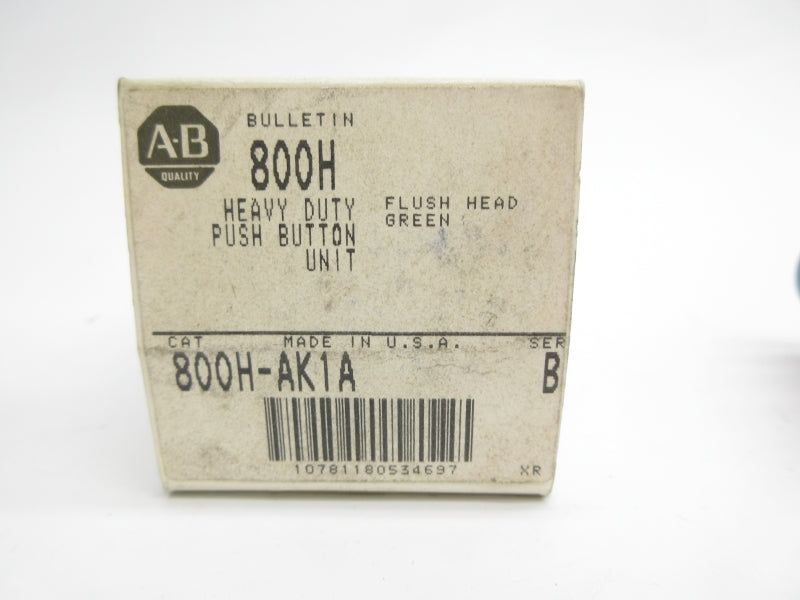 ALLEN BRADLEY 800H-AK1A SER. B (GY/BL) NSMP